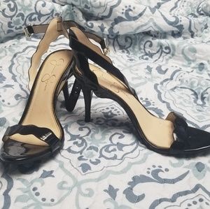 Jessica Simpson patent Sandal